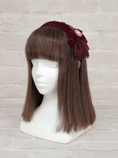 Velvet Doll カチューシャ ボルドー（Bordeaux） FREE ｜Amavel（アマベル）公式サイト