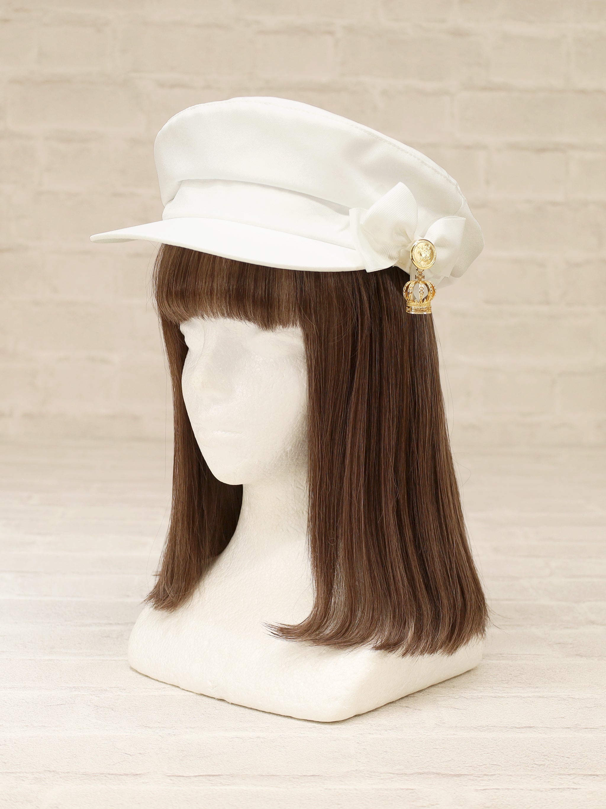 Stately Emblem キャスケット アイボリー（Ivory） FREE ｜Amavel（アマベル）公式サイト