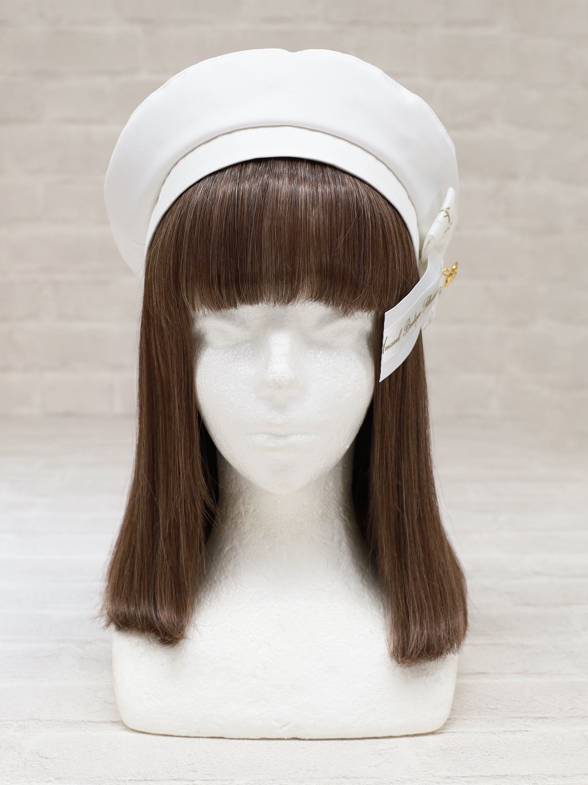 ロゴリボンブローチ付ベレー帽 ｜Amavel（アマベル）公式サイト