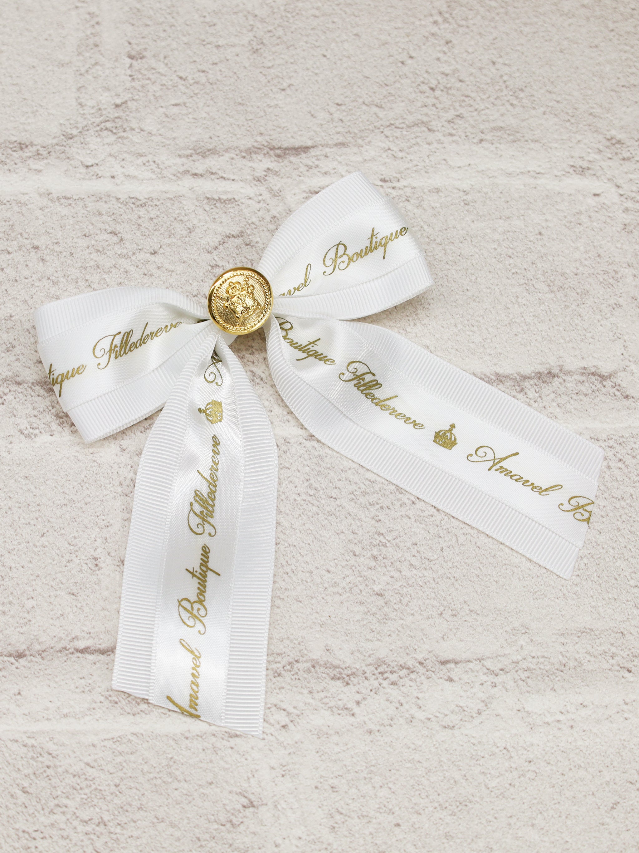 ロゴリボンブローチ付ベレー帽 ｜Amavel（アマベル）公式サイト