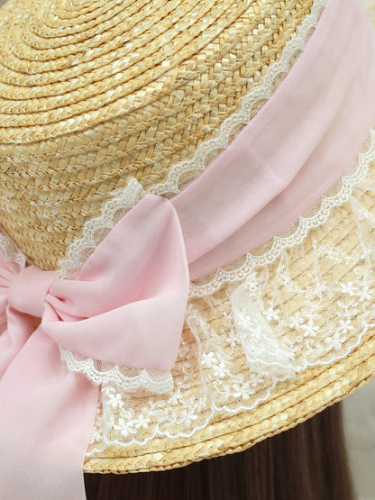 レースリボンカンカン帽 ｜Amavel（アマベル）公式サイト