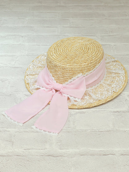 レースリボンカンカン帽 ｜Amavel（アマベル）公式サイト