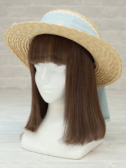 レースリボンカンカン帽 ｜Amavel（アマベル）公式サイト