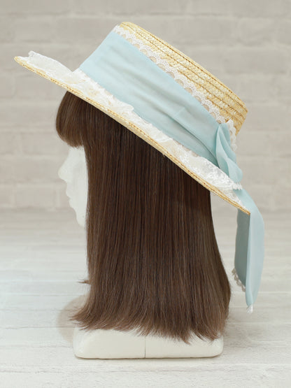 レースリボンカンカン帽 ｜Amavel（アマベル）公式サイト