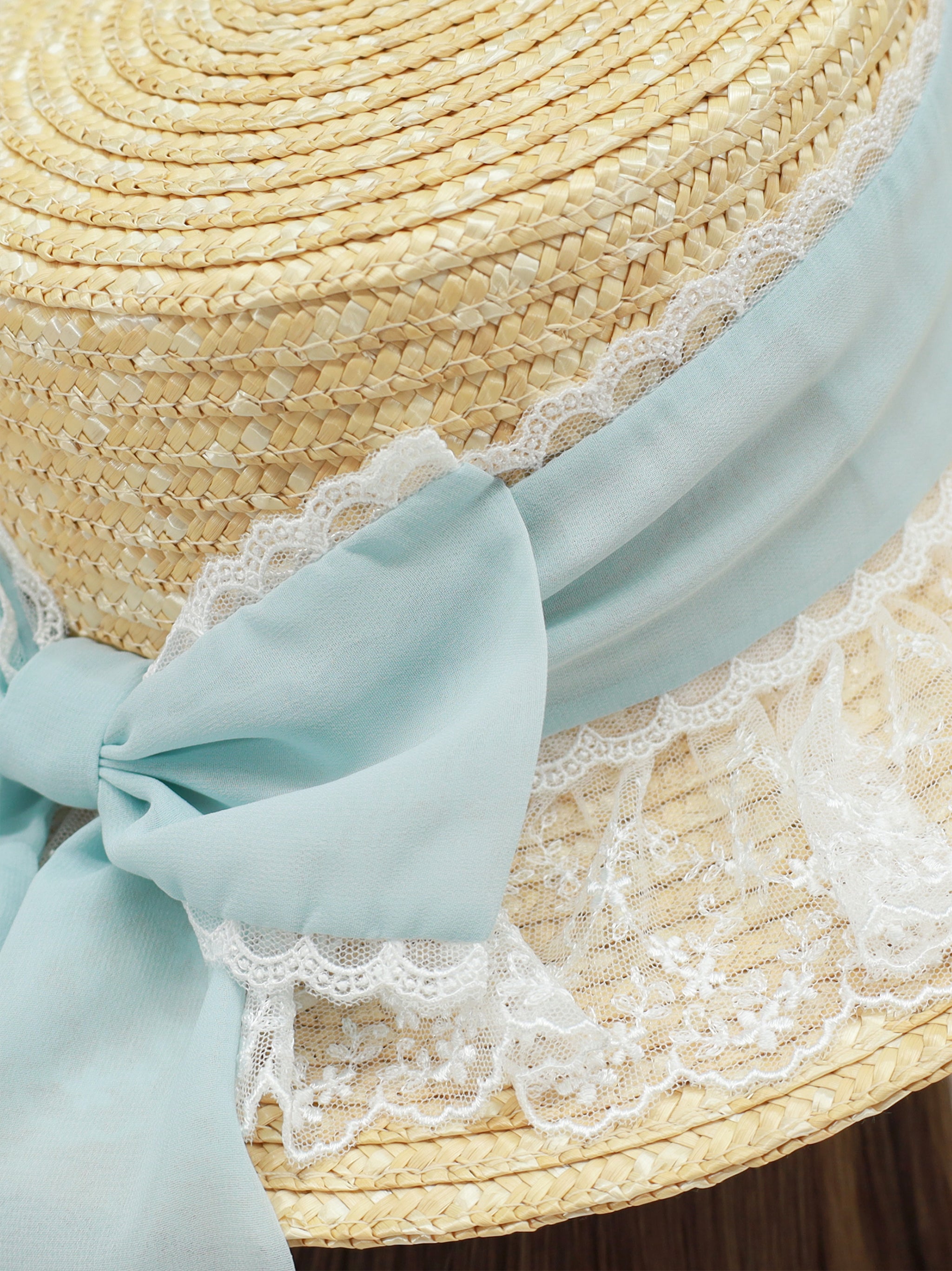 レースリボンカンカン帽 ｜Amavel（アマベル）公式サイト