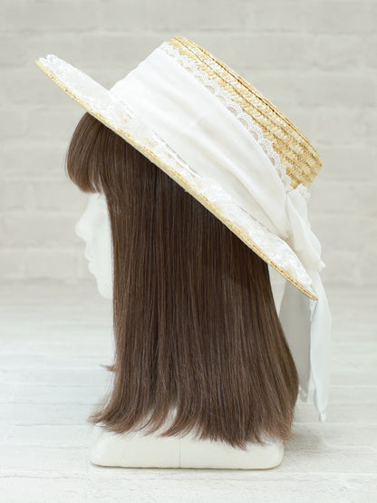 レースリボンカンカン帽 ｜Amavel（アマベル）公式サイト