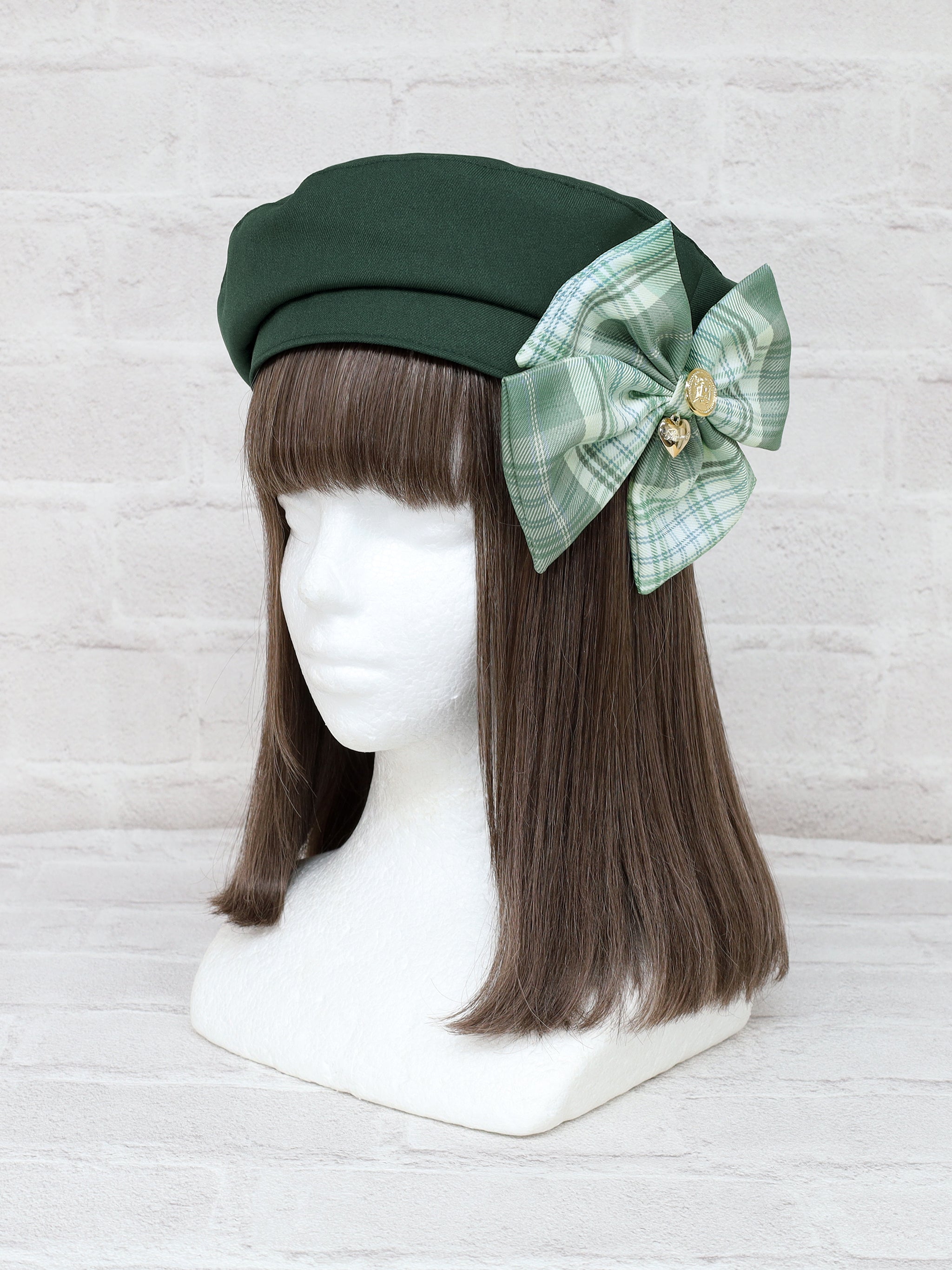 Chouchou Check ベレー帽