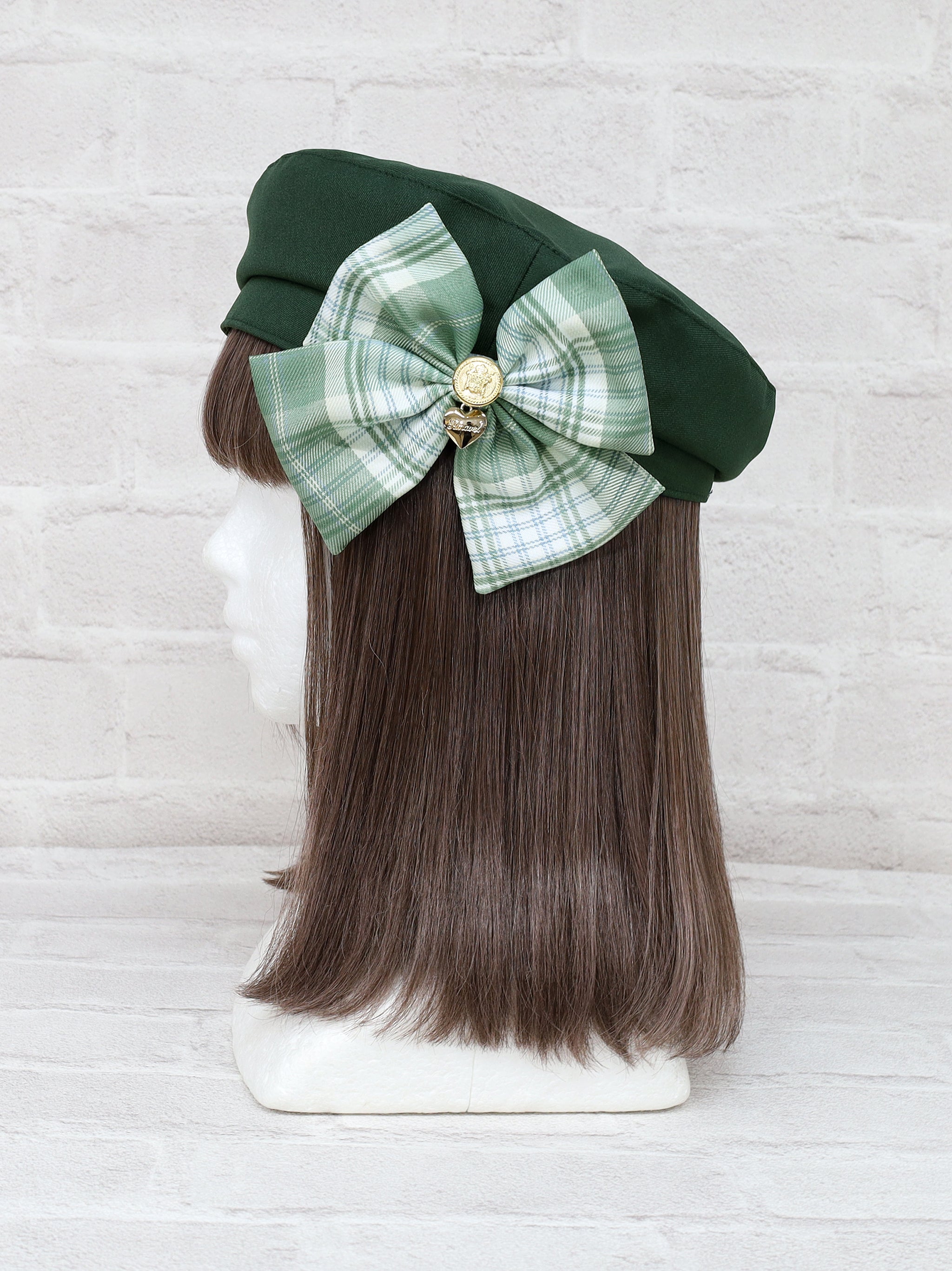 Chouchou Check ベレー帽