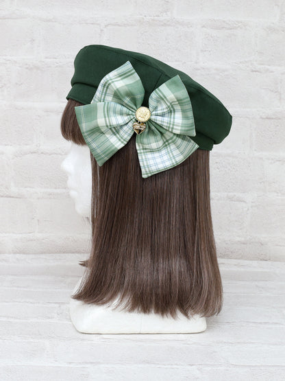 Chouchou Check ベレー帽