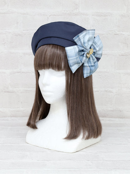 Chouchou Check ベレー帽