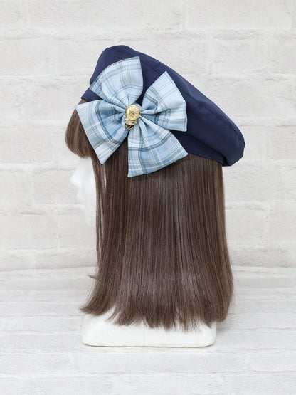 Chouchou Check ベレー帽