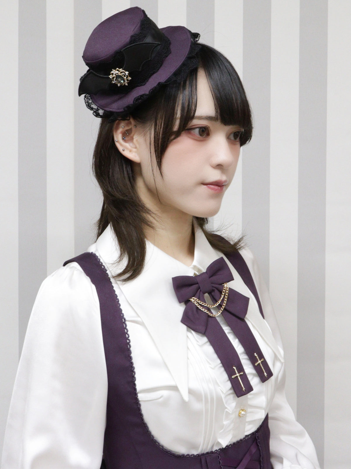 Vampire Lady ミニハット パープル（Purple） FREE ｜Amavel（アマベル）公式サイト