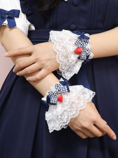 Berry Pâtisserie レースカフス ネイビー（Navy） FREE ｜Amavel（アマベル）公式サイト