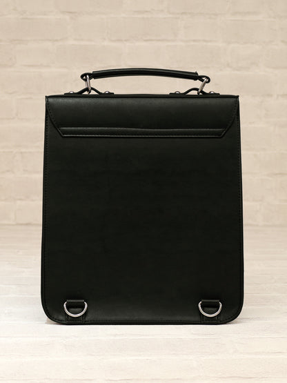 エンブレム入り縦型サッチェルバッグ ｜Amavel（アマベル）公式サイト