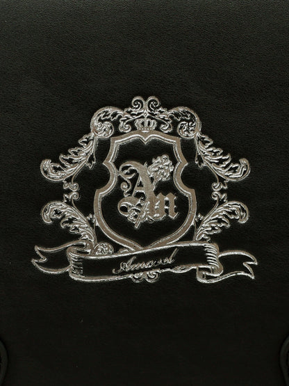 エンブレム入り縦型サッチェルバッグ ｜Amavel（アマベル）公式サイト