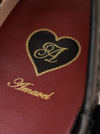 リボン付スカラップパンプス ｜Amavel（アマベル）公式サイト