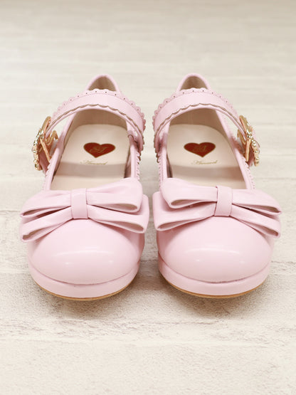 リボン付スカラップパンプス ｜Amavel（アマベル）公式サイト