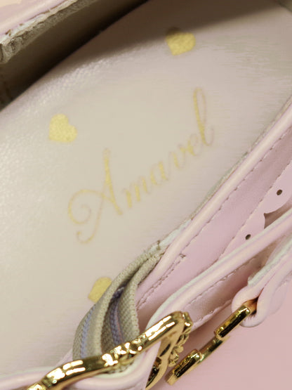 ファーリボン付クロスパンプス ｜Amavel（アマベル）公式サイト