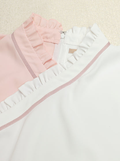 ◆受注生産アイテム◆椿と猫の手まり唄和風ブラウス