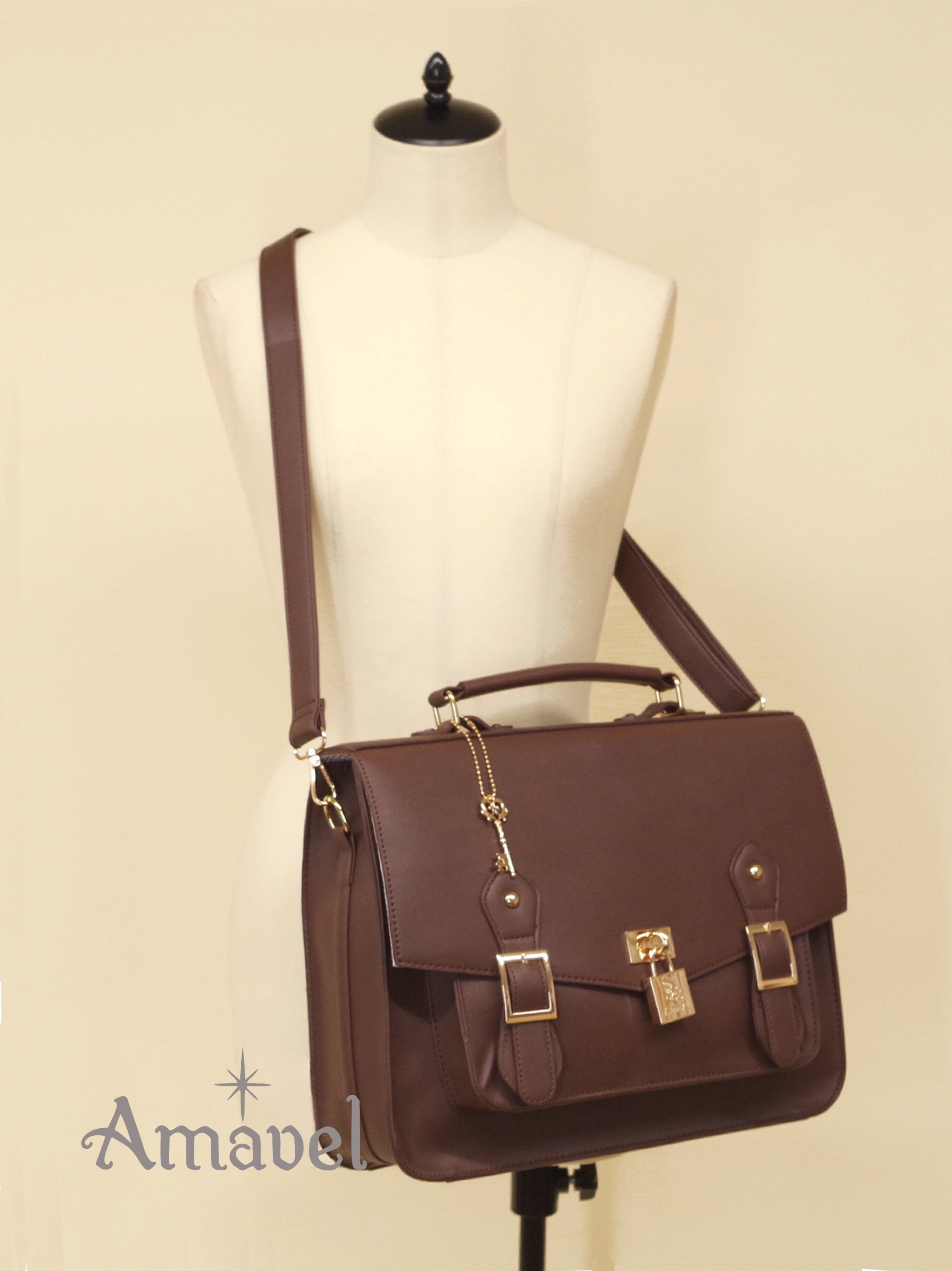 アマベルセット カギ付A4サッチェルバッグ – Amavel（アマベル）公式サイト