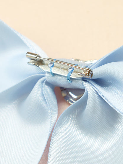 ハートビジュー付リボンブローチ ｜Amavel（アマベル）公式サイト