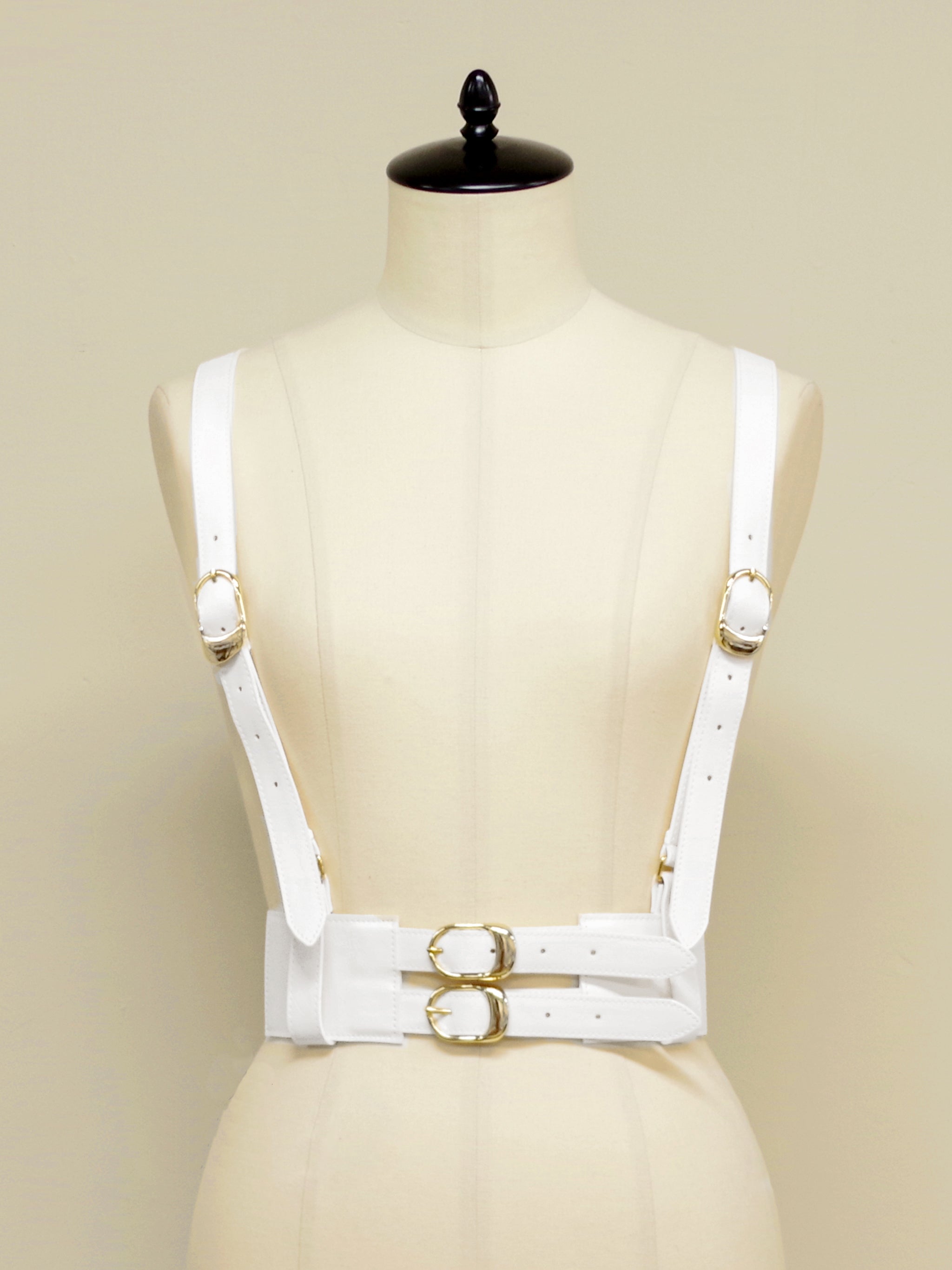 サイドゴムハーネスベルト オフホワイト（Off White） FREE ｜Amavel（アマベル）公式サイト