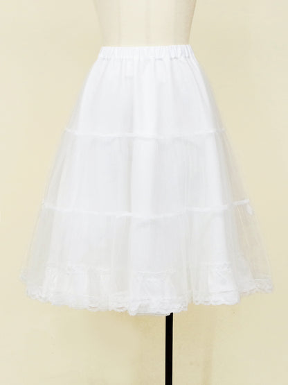 ミドル丈ボリュームスカート アイボリー（Ivory） FREE ｜Amavel（アマベル）公式サイト