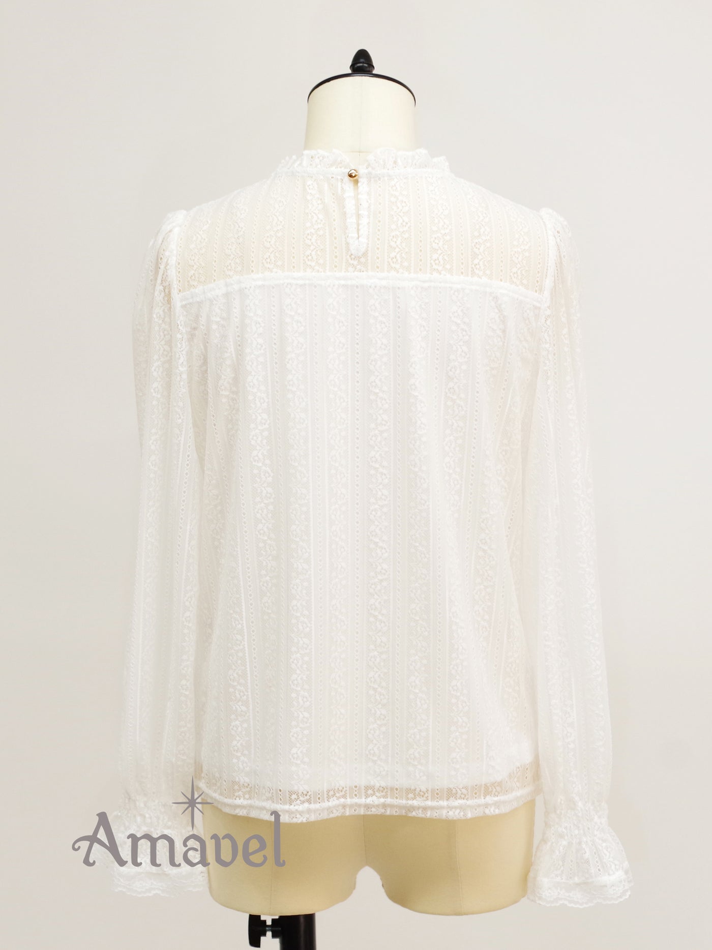 キャンディースリーブレーストップス （8596888617191）– Amavel  