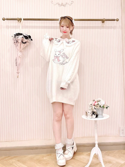 Candy Rabbit knit dress