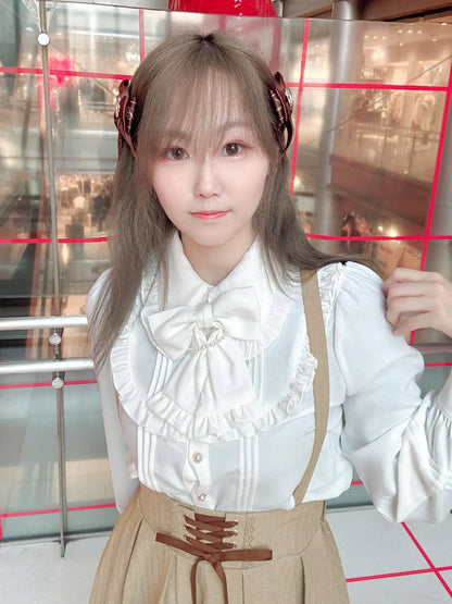 パールリボンブラウス